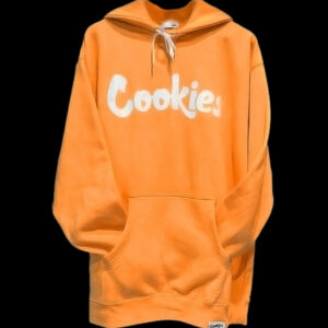 Cookies Orange Hoodie Cream Logo